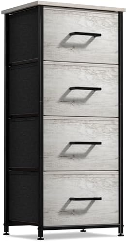 Sorbus 4 Drawer Dresser, Wood Top & Fabric Drawers by Sorbus