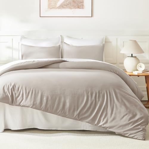 Litanika King Comforter Set, 3 Pieces Lightweight Solid Bed Set - Image 6