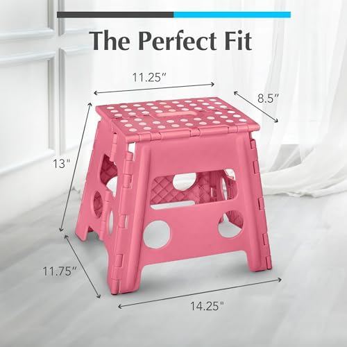 Handy Laundry Folding Step Stool 13 Inch, Sturdy - Image 5