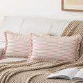 YEENAASY Throw Pillow Covers 12x20 Boho Striped Pillow Cases by YEENAASY