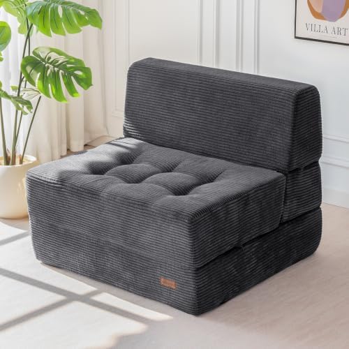 MAXYOYO Folding Sofa Bed, 8-Inch Fold-Out Chair Bed by MAXYOYO