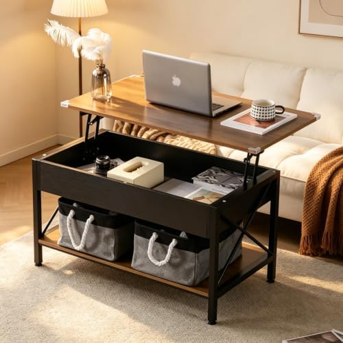 VINGLI 36" Small Lift Top Coffee Table by VINGLI