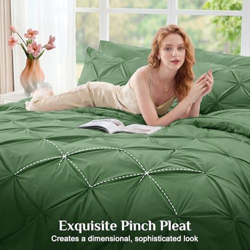 JOLLYVOGUE King Size Comforter Set 7 Pieces - Image 4
