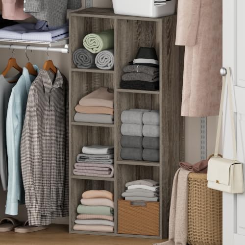 Furinno Reed 7-Cube Closet Organizer by Furinno-FitsYourSpaceFitsYourBudget