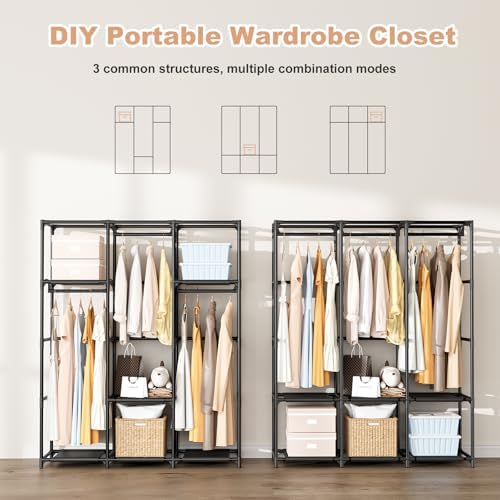 Wardrobe Closet Portable Closets - Image 6