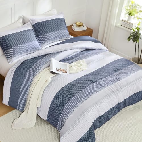 Litanika Black Blue Oversized King Comforter Set - Image 4