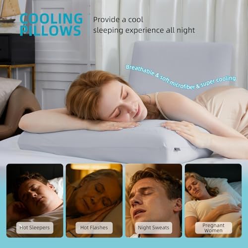 SAPHREAS Cooling Gel Memory Foam Pillow - Image 2