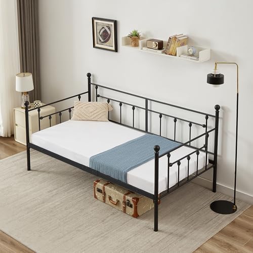 VECELO Daybed Frame, Twin Size Metal Platform Bed - Image 5