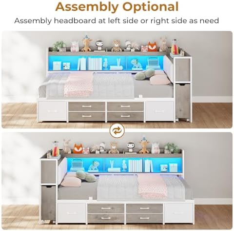 MSmask 14 Inch Corner Bed Frame - Image 7