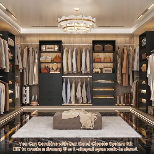 Aheaplus Closet System, 6-15Ft Closet Organizer - Image 6