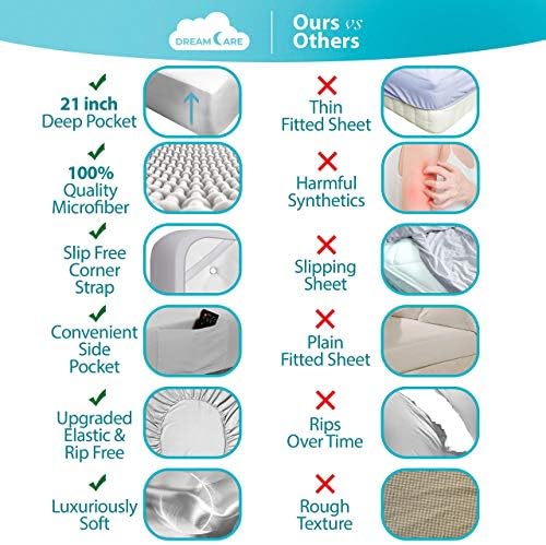 DREAMCARE California King Sheet Sets - Image 2
