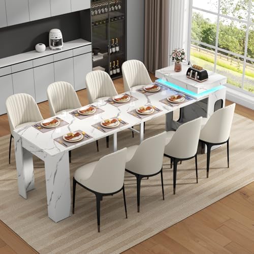 Expandable Room Dining Table by Gyfimoie