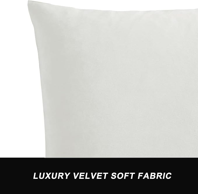 GIGIZAZA Decorative Couch Throw Pillow Covers Velvet - Image 5