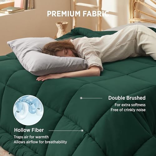 Bedsure Comforter Duvet Insert, Quilted Bedding Blanket - Image 4