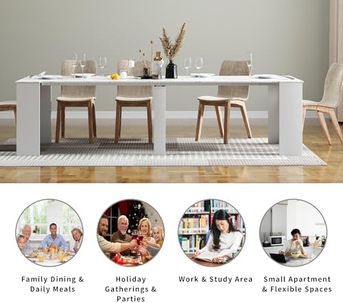 Expandable Dining Table, Extendable Console to Dining Table - Image 6
