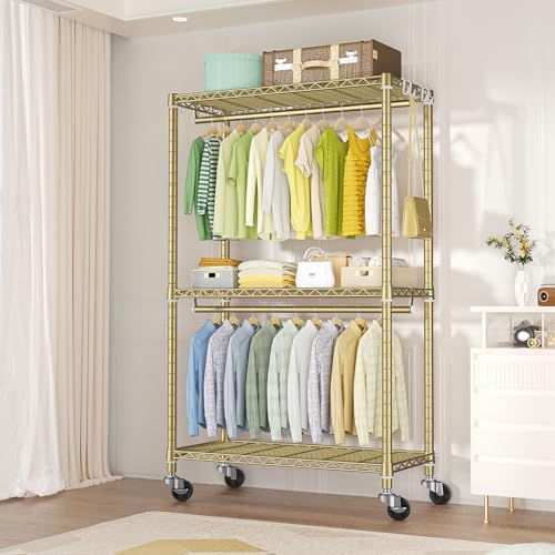 P3 Rolling Clothes Rack, Clothing Racks - Image 2