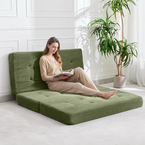 Folding Mattress, 6 Inch Thickness Tufted Folding Mattress - Image 2