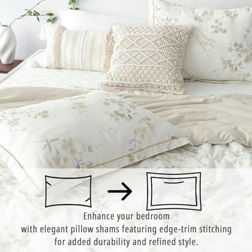 Floral Cotton Comforter Twin Size - Image 3