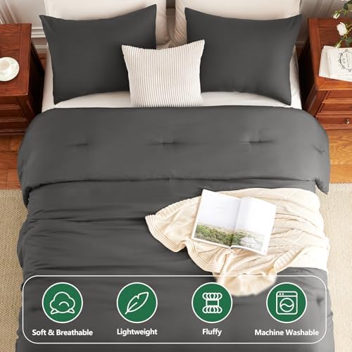 HIMEET King Size Comforter Set, 3 Pieces - Image 2
