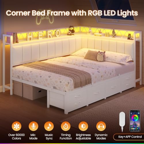 Brinlawb Full Corner Bed Frame - Image 3