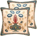 patdrea Designer Velvet Vintage Throw Pillow Cover by Welcometopatdrea