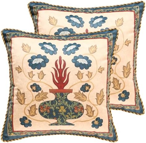 patdrea Designer Velvet Vintage Throw Pillow Cover by Welcometopatdrea