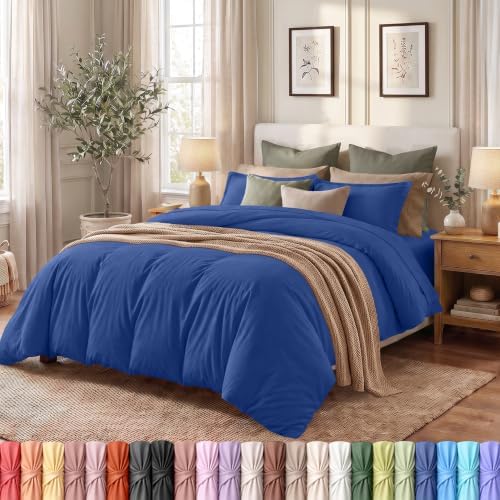Duvet Cover King, 3 Piece Set, Extra Soft by UTOPIABEDDING