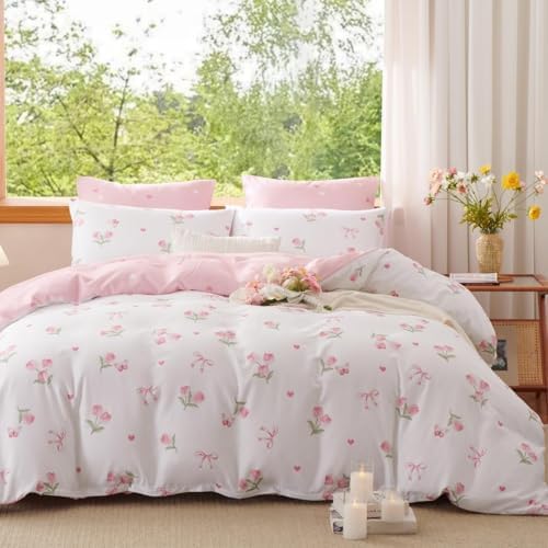 Floral Comforter Set Full Size by Erwinmu