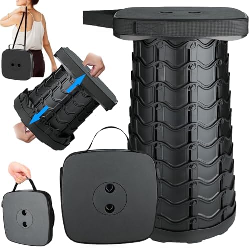 Upgraded Collapsible Stool Portable by CollapsibleStoolAllKindsOf