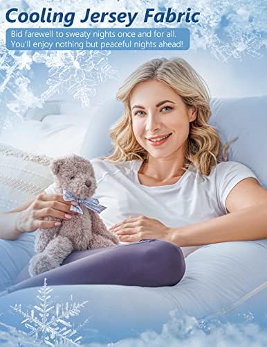 Pregnancy Pillow, Cooling Pregnancy Pillows - Image 4