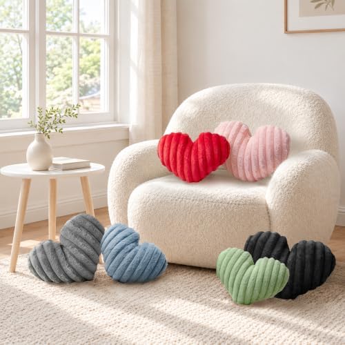 2PCS Heart Pillows - Image 5