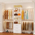 Closet System with 3 Drawers, 2FT-9FT Customizable Closet Organizer System with by STILAR
