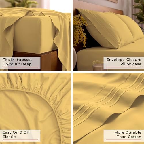 Mellanni Iconic 3-Piece Bed Sheet Set - Image 5