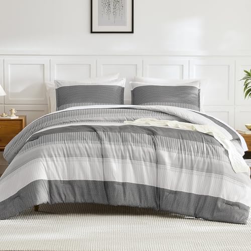 Litanika Dark Grey Oversized King Comforter Set - Image 2