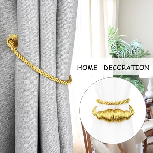 Magnetic Curtain Tiebacks Decorative Curtain Holders - Image 5