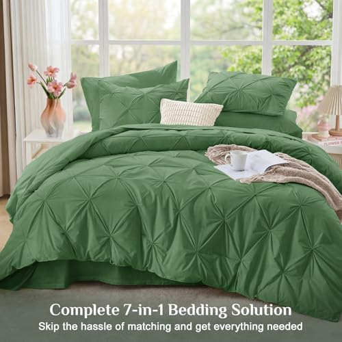 JOLLYVOGUE King Size Comforter Set 7 Pieces - Image 6