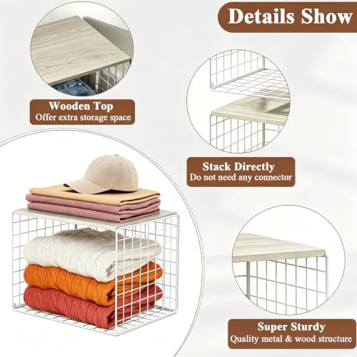 4 Widened & Heightened Closet Organizers And Storage Shelves - Image 6