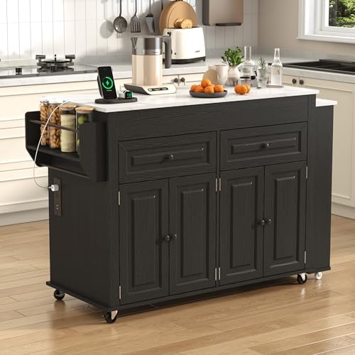 80"-48" Extendable Kitchen Island - Image 7