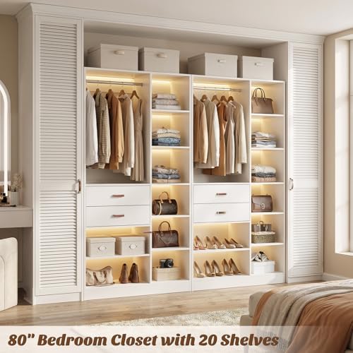 80'' Freestanding Closet System - Image 2