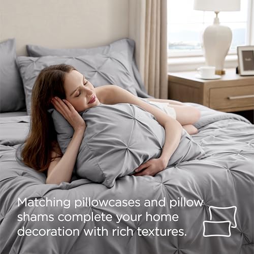 Bedsure 7-Piece King Size Comforter Set & Sheets - Image 6