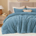 BEDELITE Fleece King Comforter Set, Fluffy Bed Set by BEDELITE