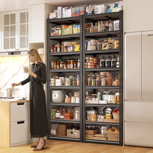 8 Tier Storage Shelves, 3200 LBS Shelving Unit - Image 2