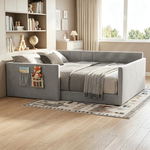 Merax Full Daybed Velvet Upholstered Sofa Bed by Merax