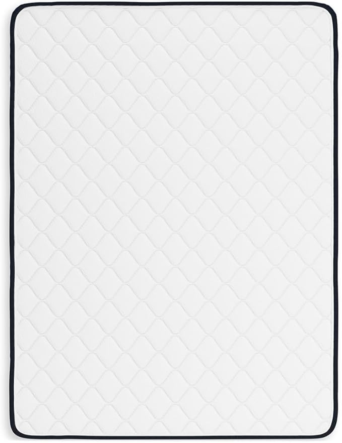 Signature Design by Ashley Twin Size Medium Firm 6 Inch Memory Foam Mattress with Breathable Quilted Cover, Fiberglass Free, Mattress in A Box