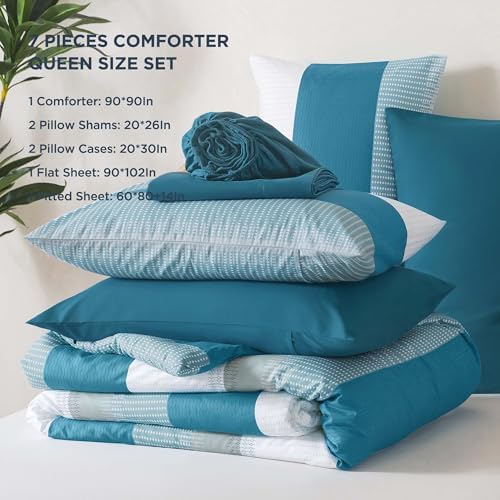 Andency Queen Comforter Set, 7 Pieces - Image 7
