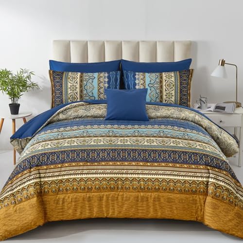 Cottolester Boho Comforter Set Full Size by Cottolester