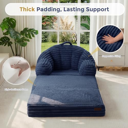 MAXYOYO Folding Sofa Bed Chair, Sleeper Chair - Image 5