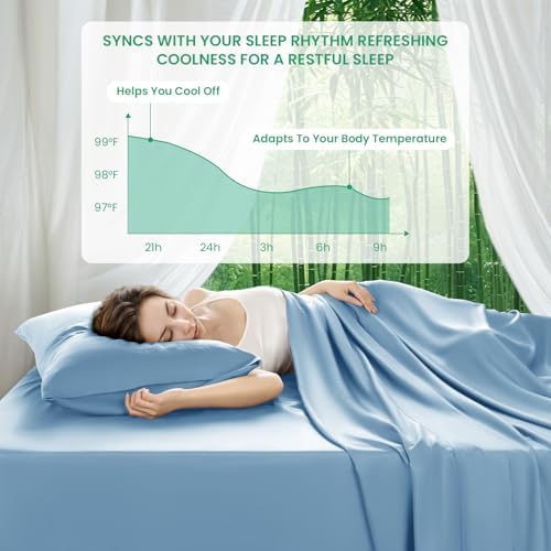 SONORO KATE 100% Viscose Derived from Bamboo_Sheets Queen Size - Image 4
