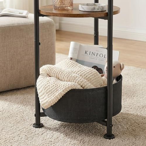 3-Tier Small Round Side Table - Image 2