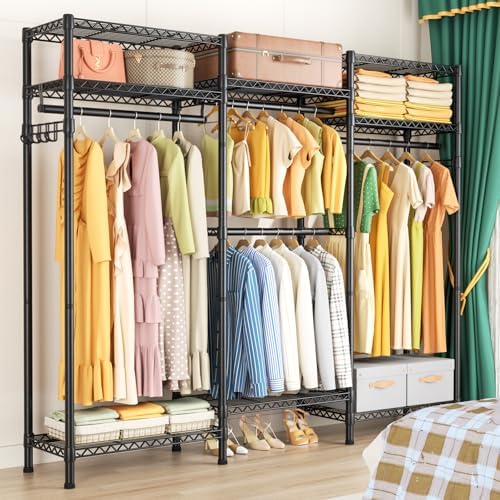 Golpart Heavy Duty Clothes Rack Metal Wardrobe - Image 6